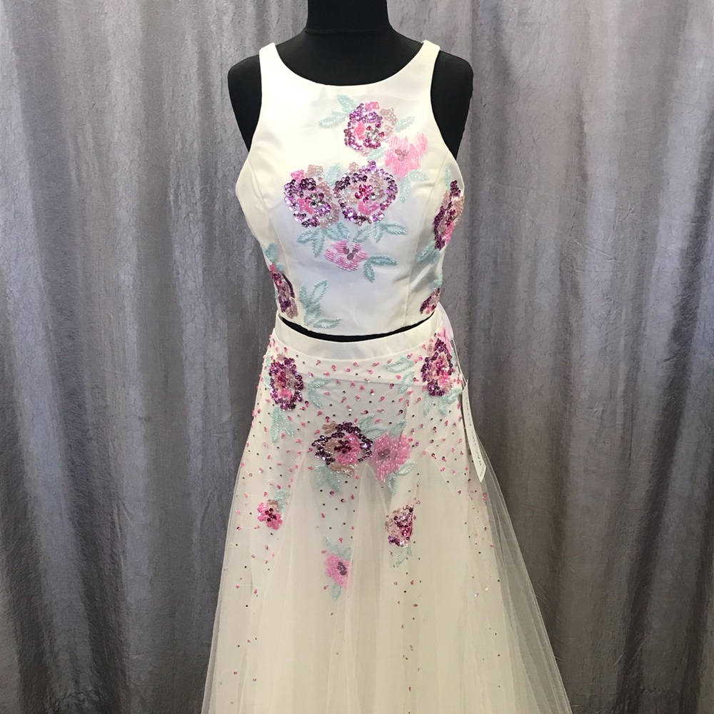 RACHEL ALLAN tulle prom dress